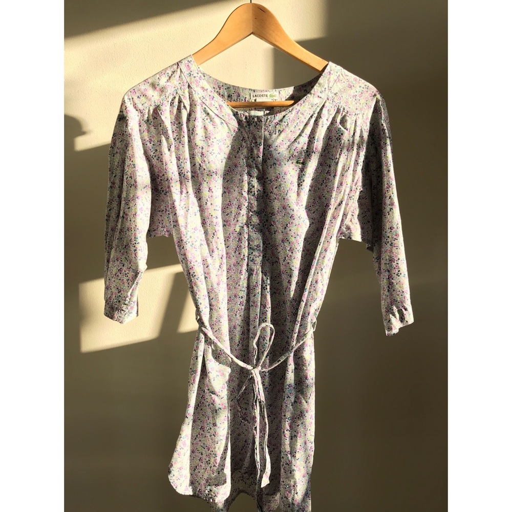 Lacoste floral tunic/dress.